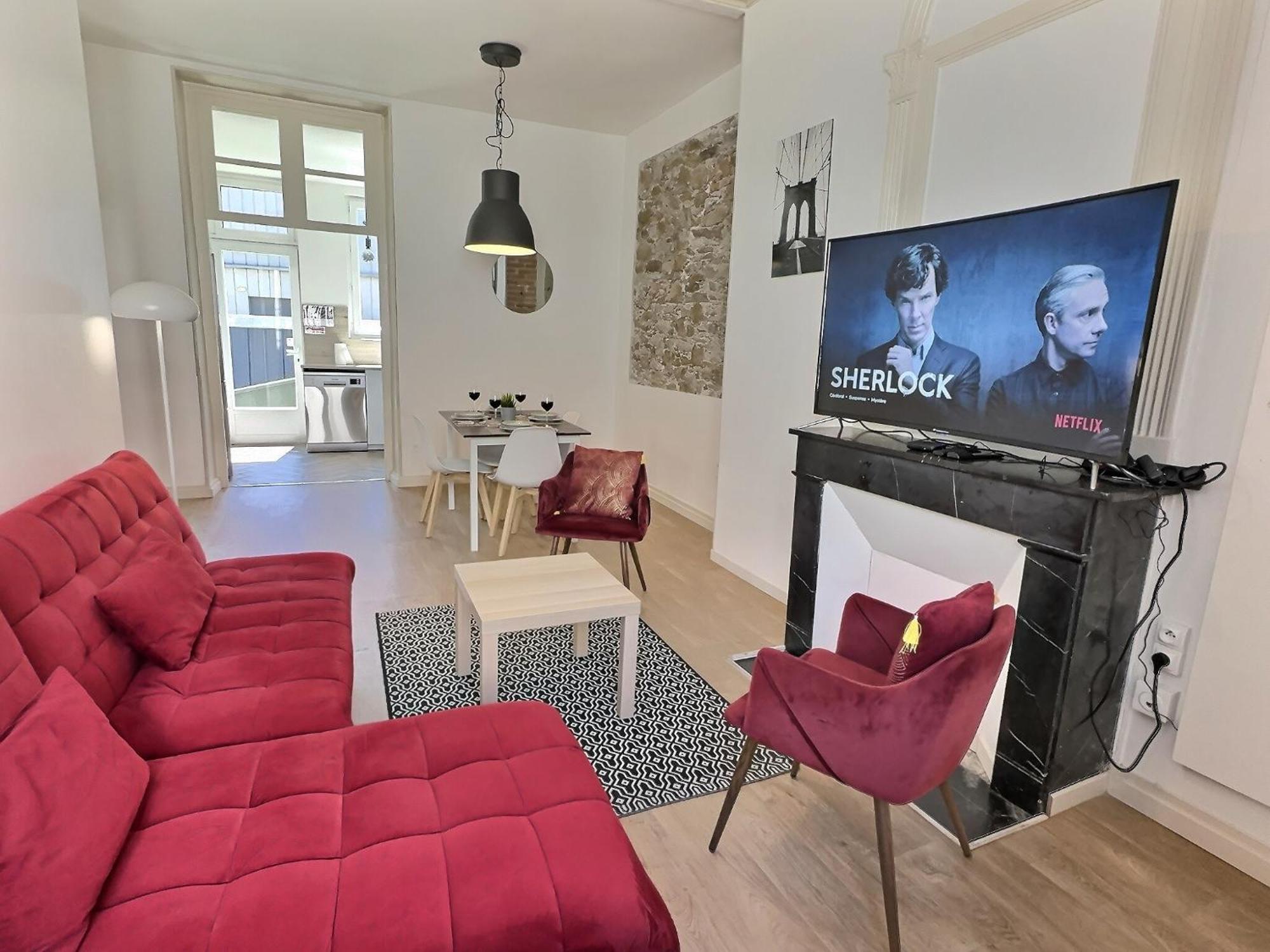 Appartement Hypercentre Grand T4 Equipe - Proximite Puy Du Fou